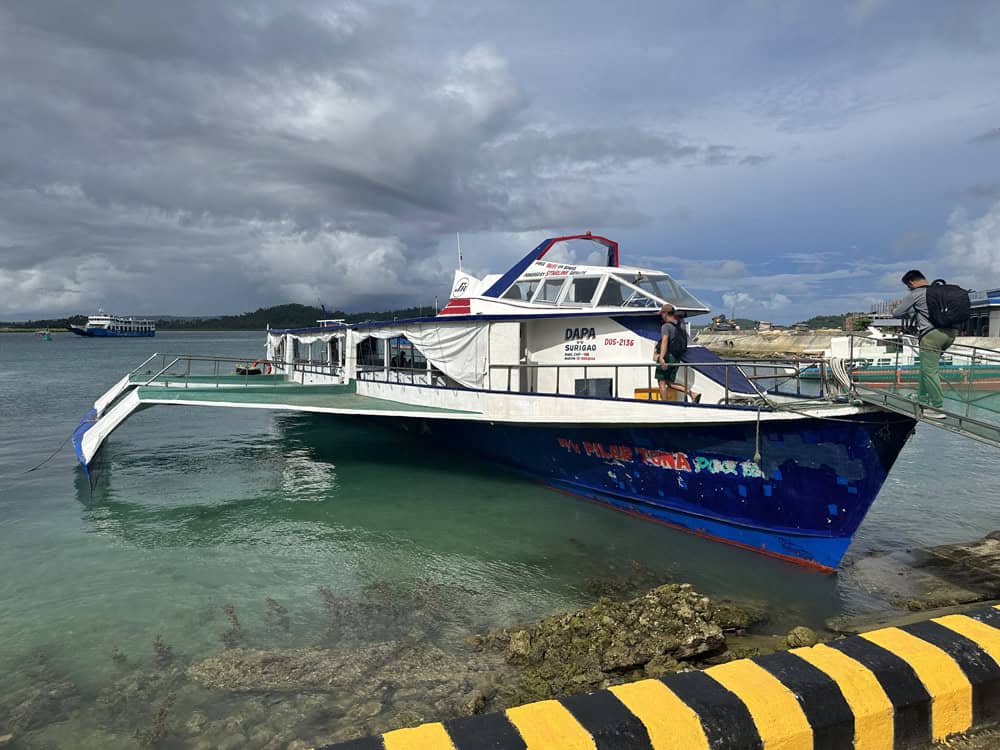 llegar a Siargao desde Surigao
