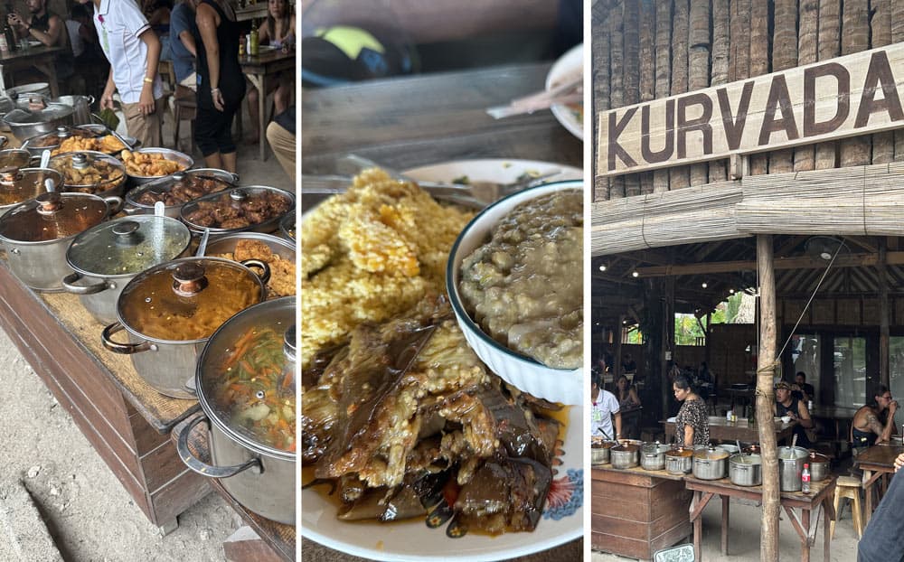 Kurvada Siargao comer barato