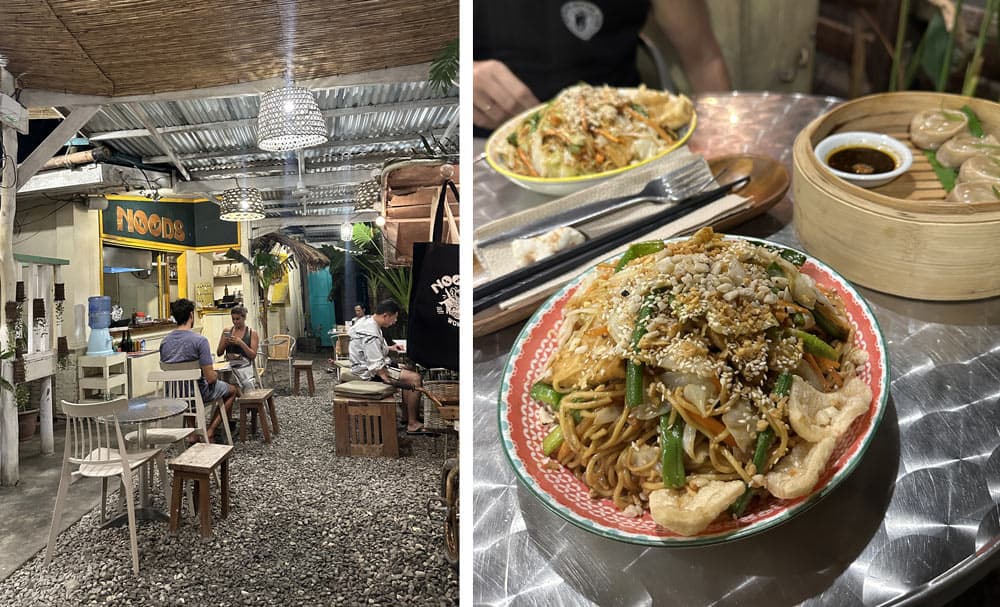 Noods Siargao comer