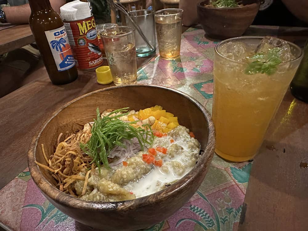 CEV ceviche kinilaw Siargao