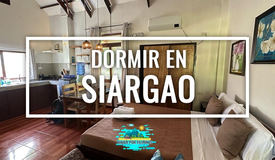 Dónde dormir en Siargao