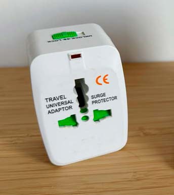 Adaptador de enchufes para Filipinas