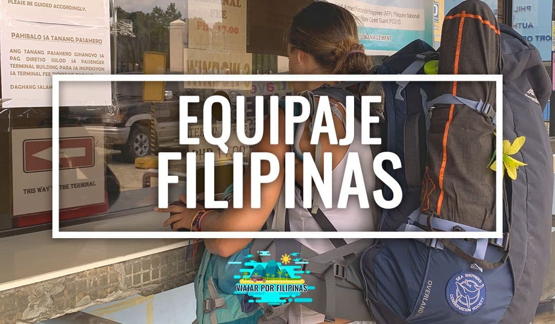 Equipaje para Filipinas, Qué llevar en la mochila