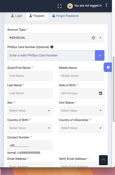 extension online para el visado de Filipinas