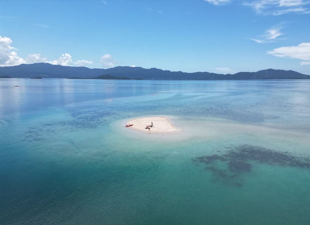 Starfish Island en Port Barton