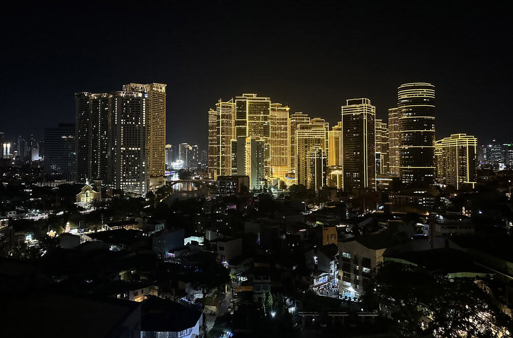 La noche en Makati
