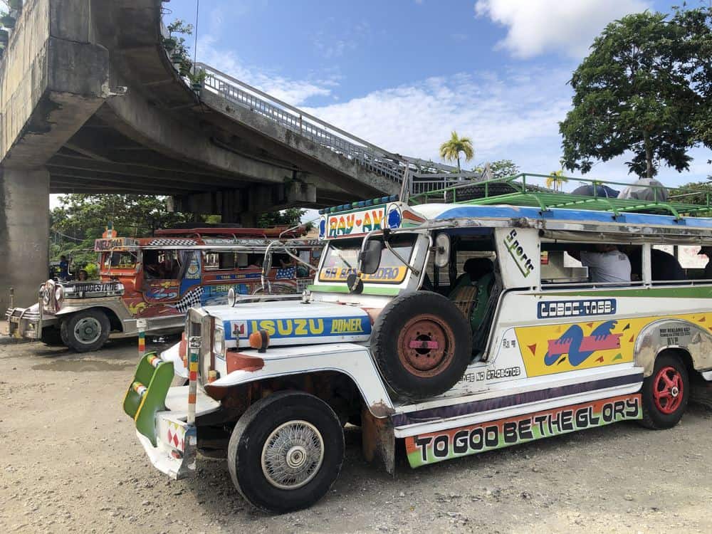jeepneys en Bohol