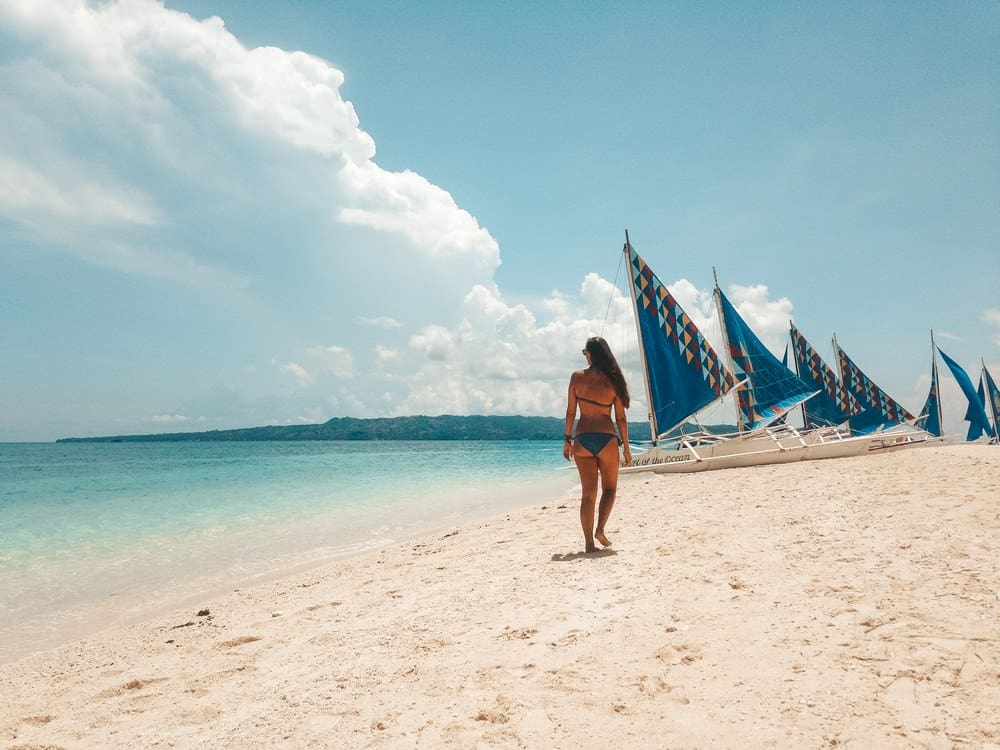 Puka Shell Beach en Boracay