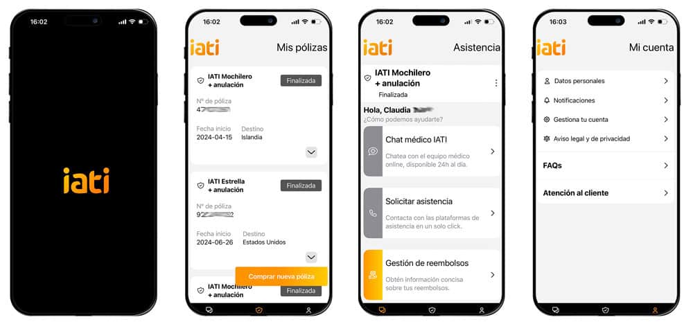 App del mejor seguro de viaje