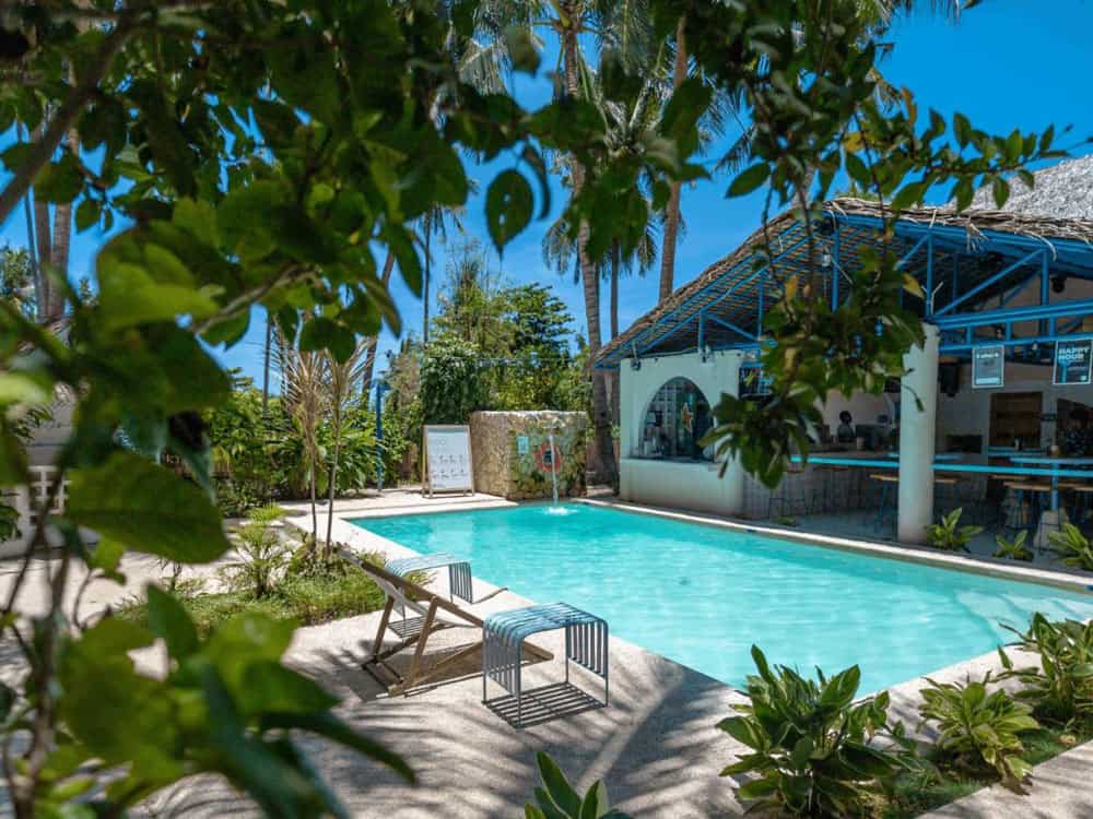 hostel piscina Panglao