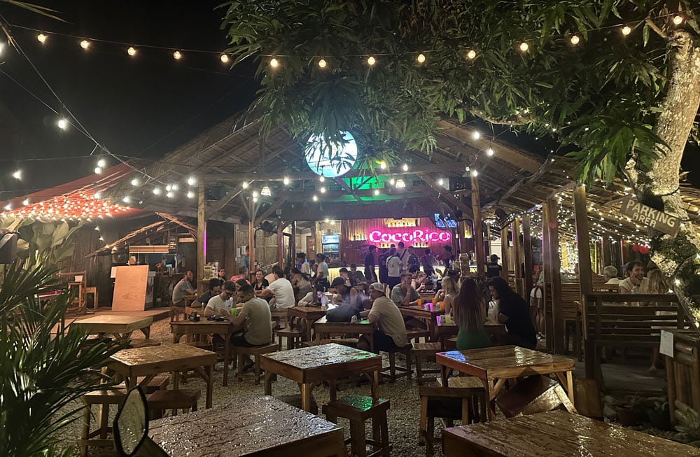Coco Rico bar Port Barton