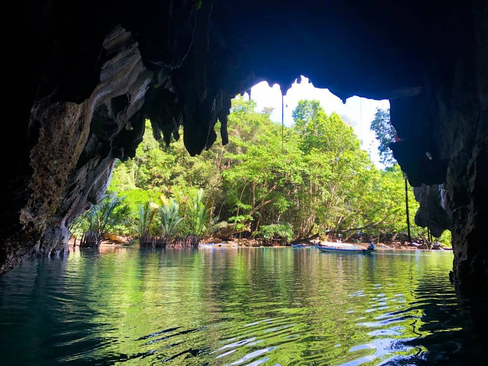 salida de la cueva