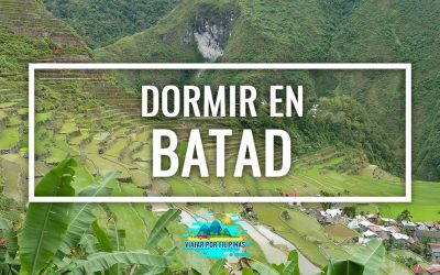 Dónde dormir en Batad