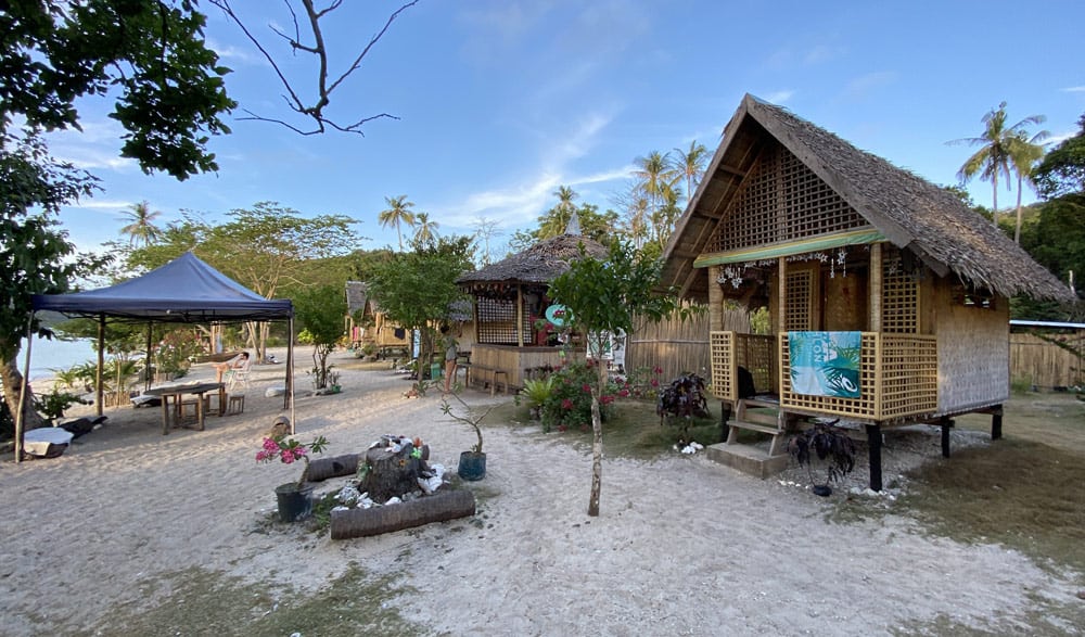 Campamento tour El Nido Coron