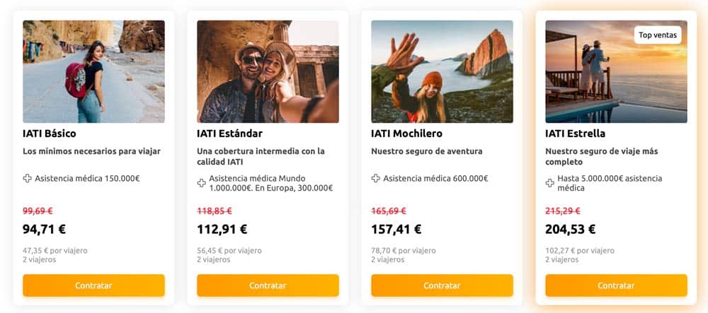 descuento 5% seguro de viaje