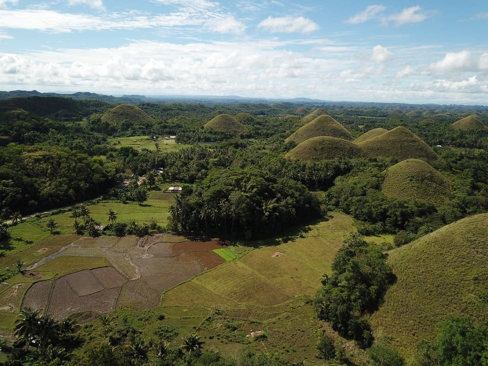 Chocolate Hills ruta 2 semanas Filipinas agosto