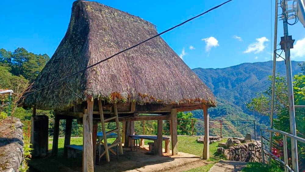 cabaña ifugao en Banaue