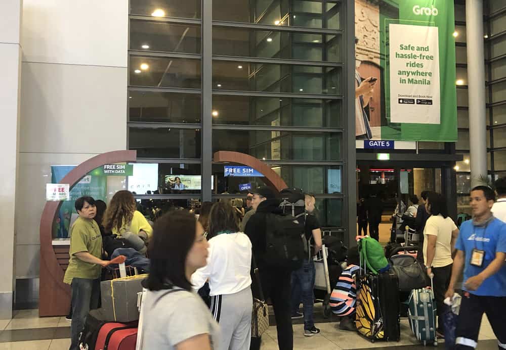 estafas Filipinas tarjeta sim aeropuerto