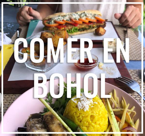comer en Bohol