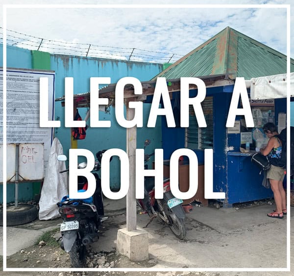 llegar a Bohol desde cualquier punto del país