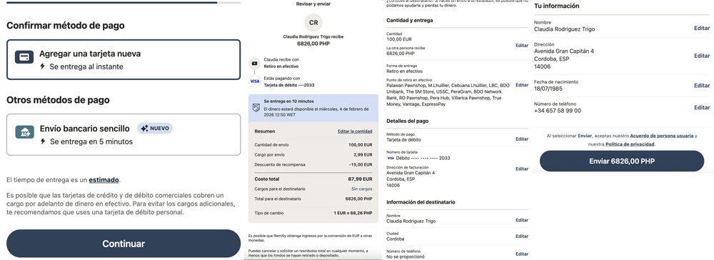 cómo usar remitly en Filipinas