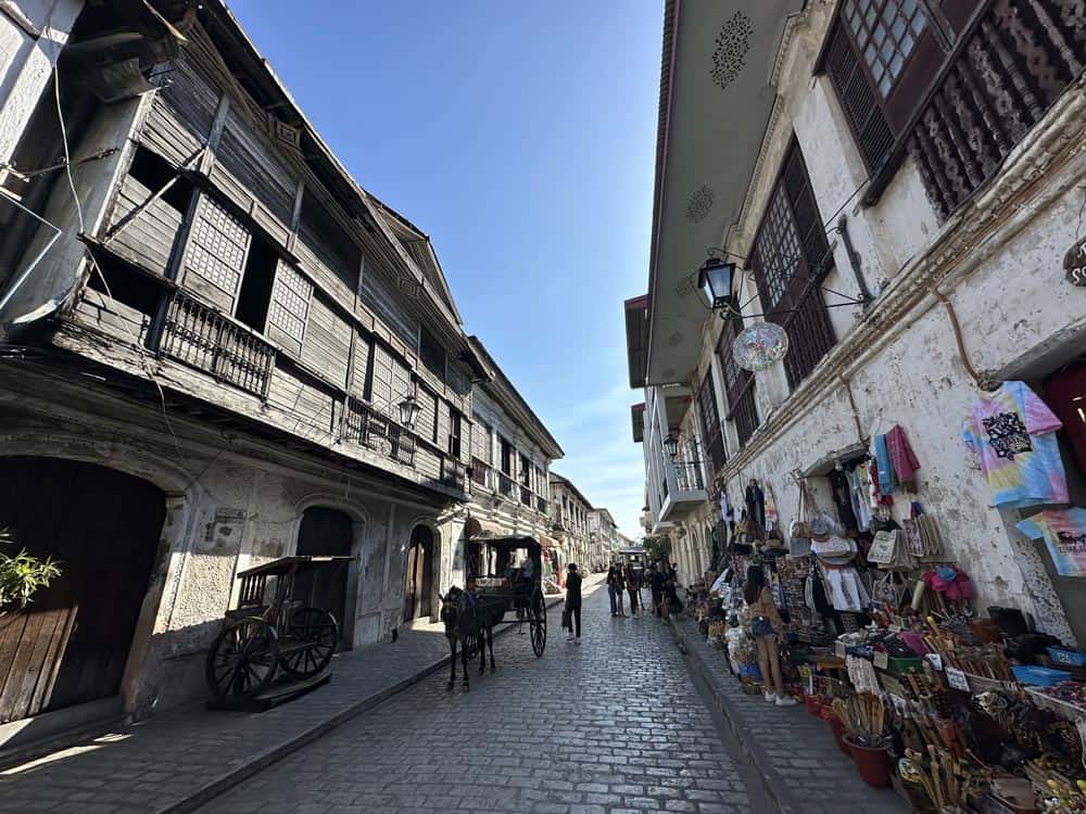 Calle Crisologo en Vigan
